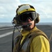 Flight Deck Control Aboard USS Abraham Lincoln