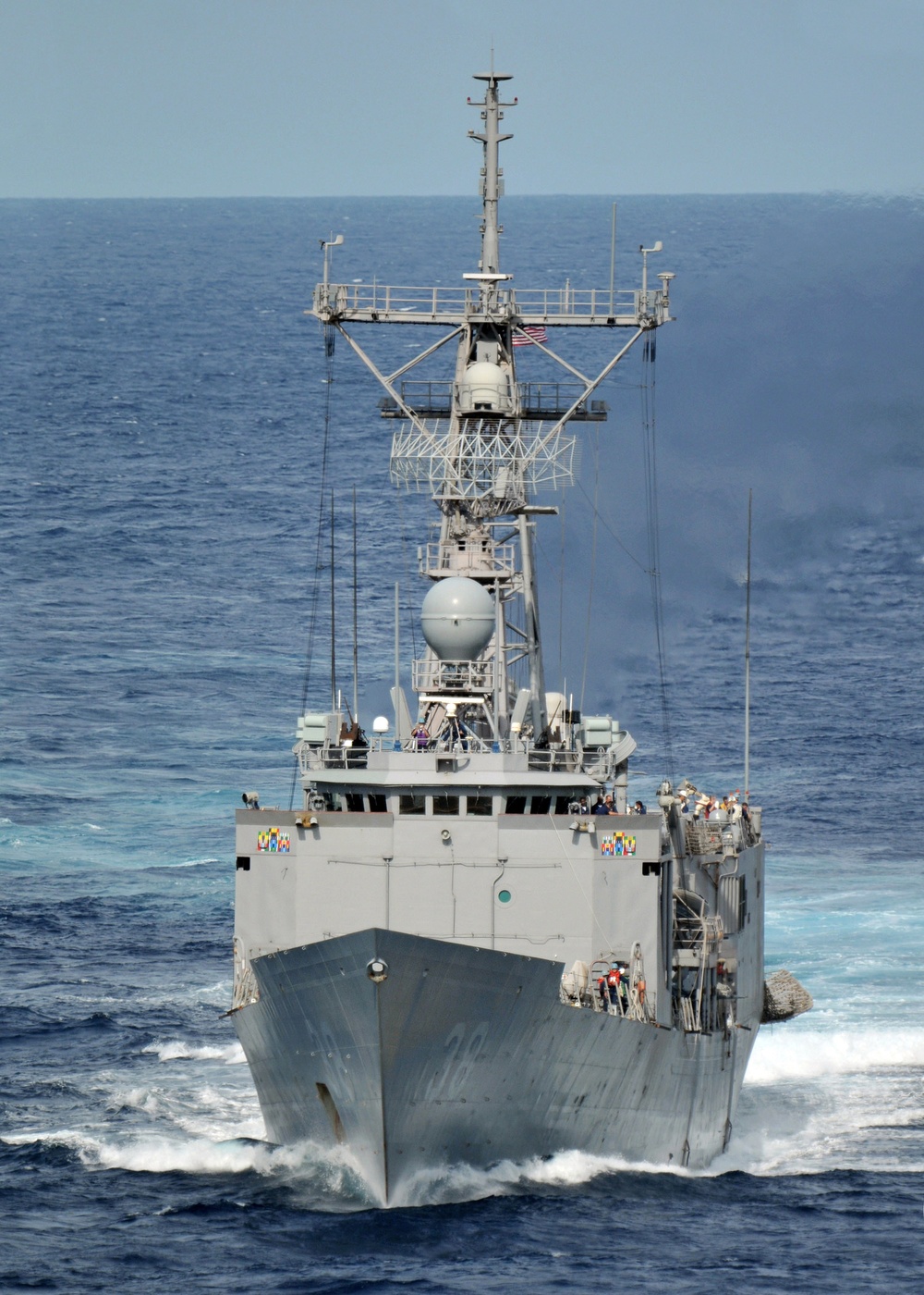 USNS Richard C. Byrd , Iwo Jima Expeditionary Strike Group Ships Replenish At Sea