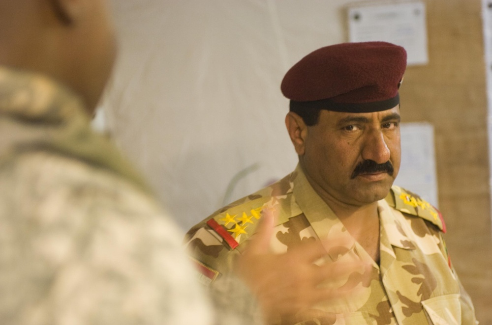 Iraqi Army general shakes things up