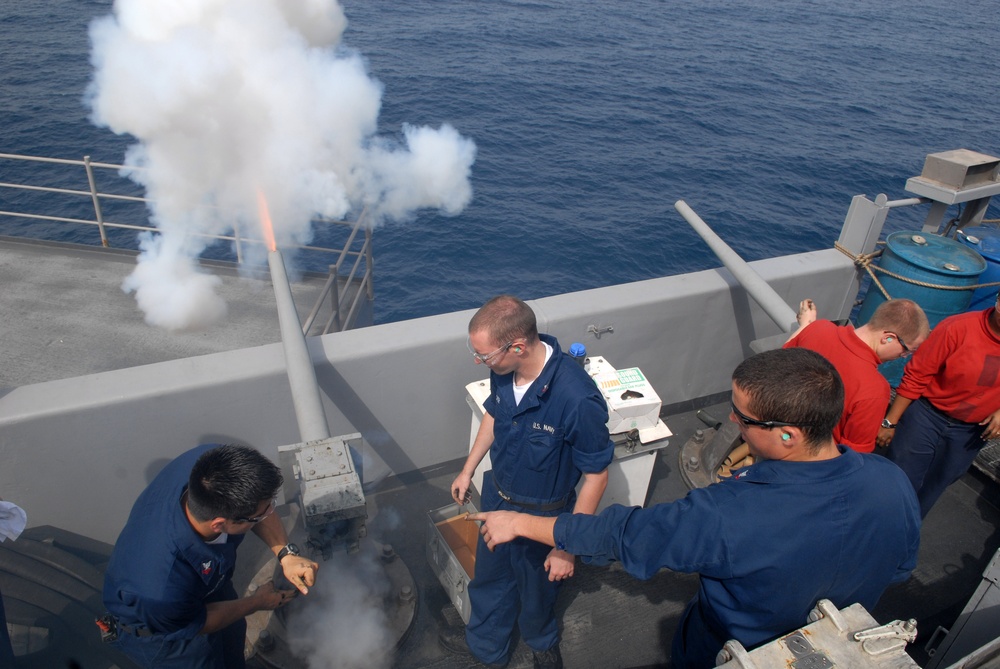 USS Ronald Reagan in the Persian Sea
