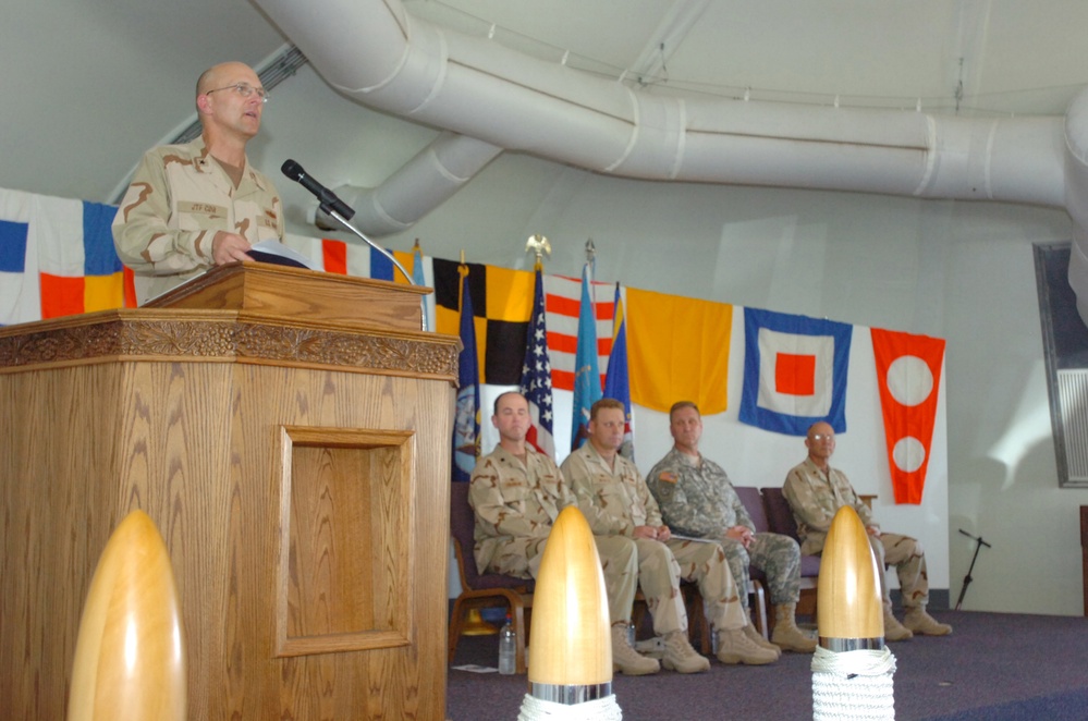Navy Expeditionary Guard Battalion Change of Command