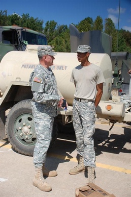 Ohio Adjutant General visits Louisiana, commends Troops