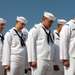 USS North Carolina Change of command ceremony at Naval Station Norfolk