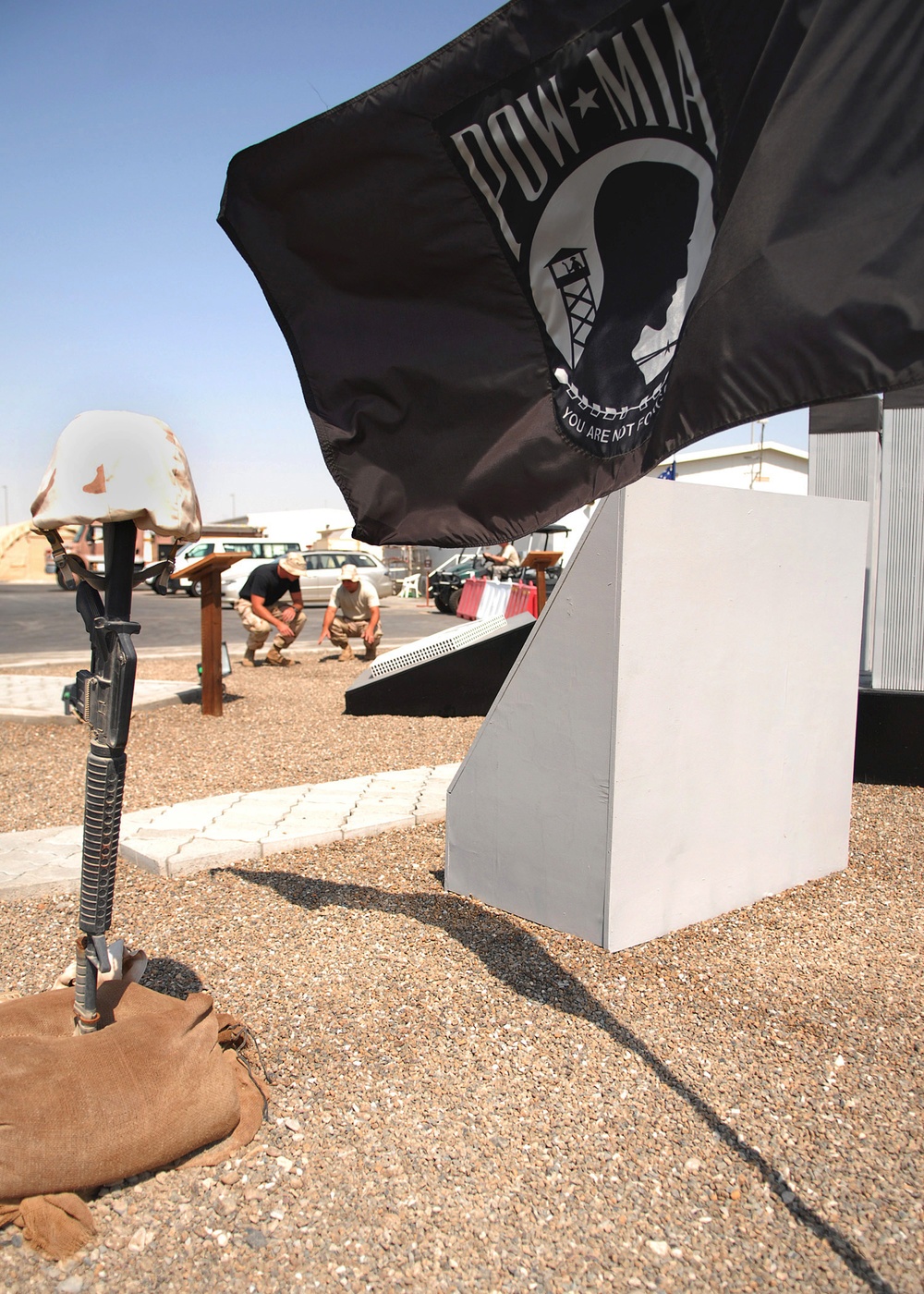 Deployed N.Y.P.D. Officer Dedicates Uniform for Sept. 11 Display