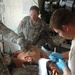 Lancers train for real life casualties