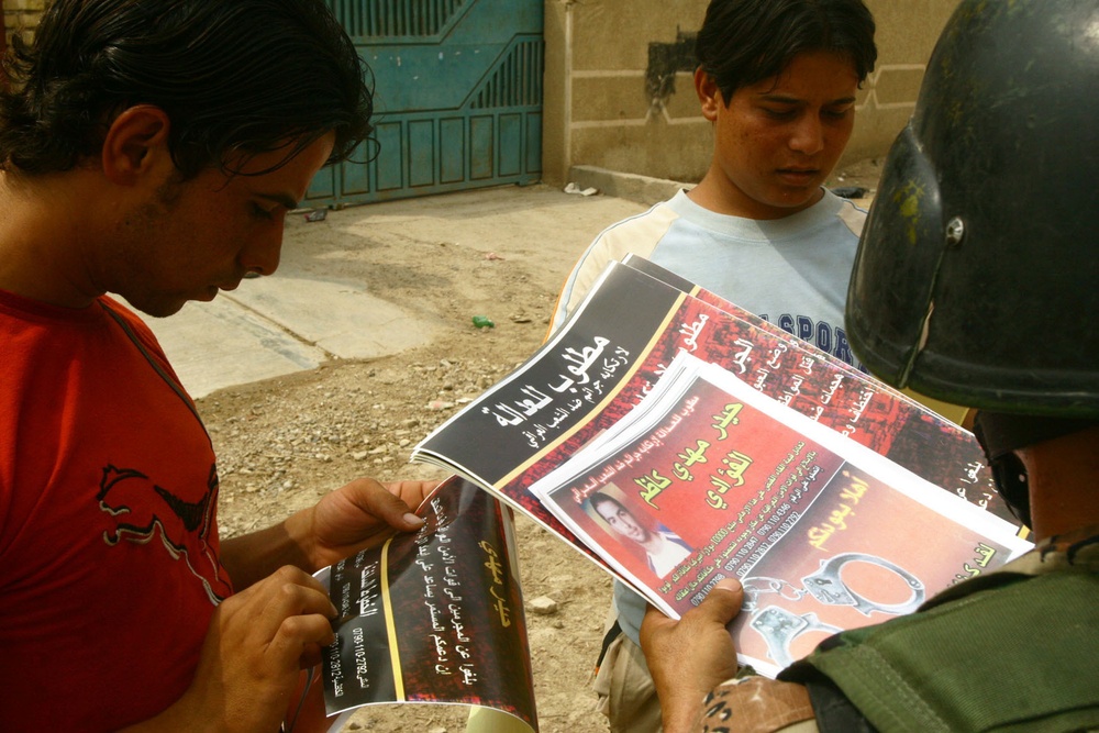 Iraqi army spreads word about Special Groups criminals