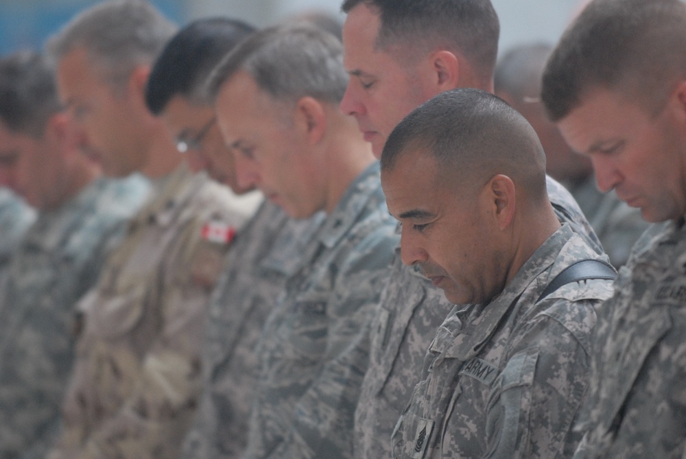Service Members, civilians come together, remember September 11th events