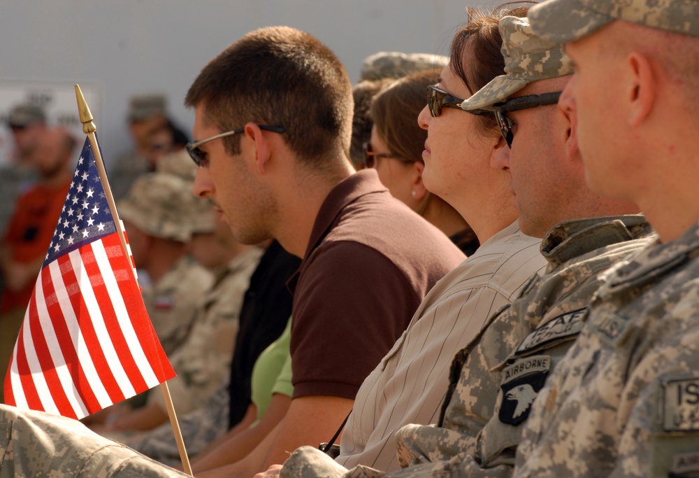 9/11 remembered during heart-felt ceremony in Afghanistan