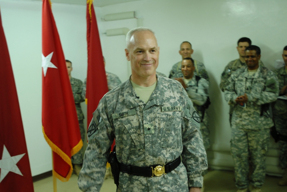 Smith promoted to brigadier general