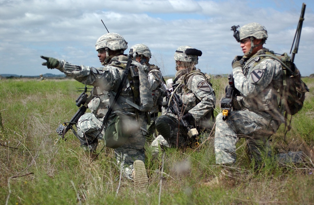 'Lancers' clean house during training exercise