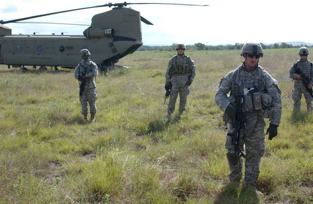 'Lancers' clean house during training exercise