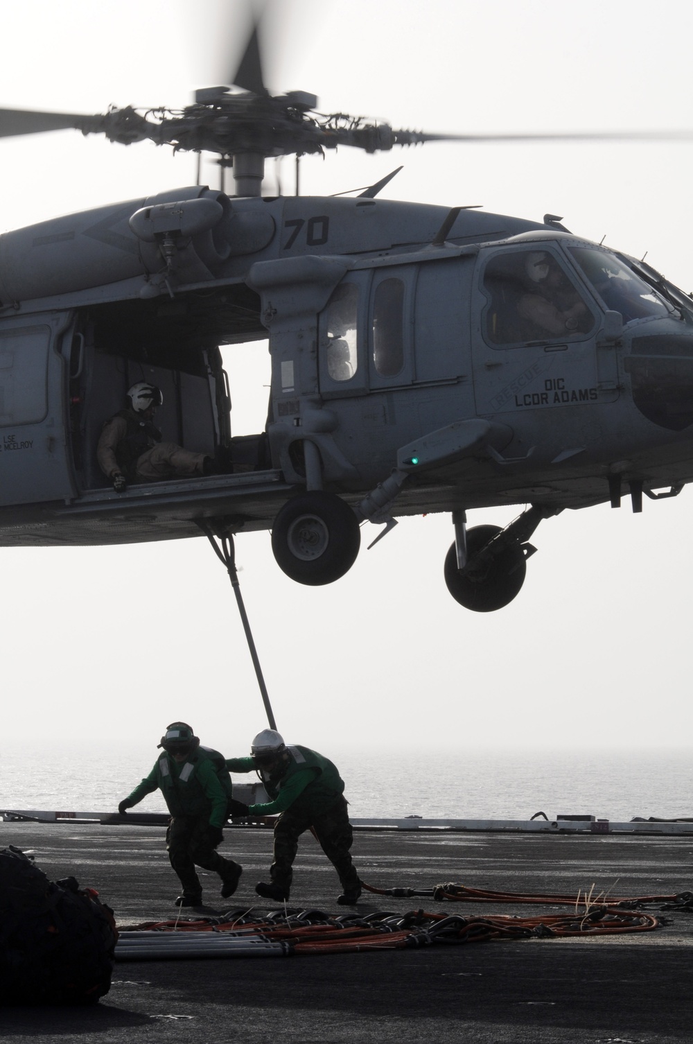 Operations of USS Ronald Reagan