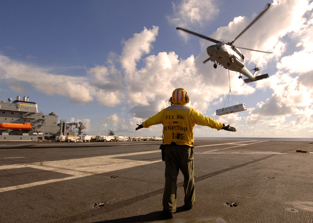 Operations of USS George Washington