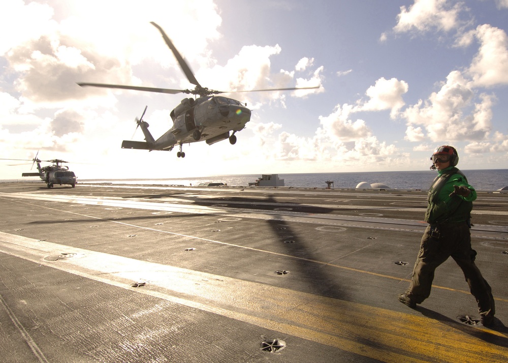 Operations of USS George Washington