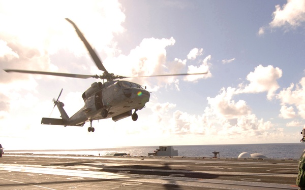 Operations of USS George Washington