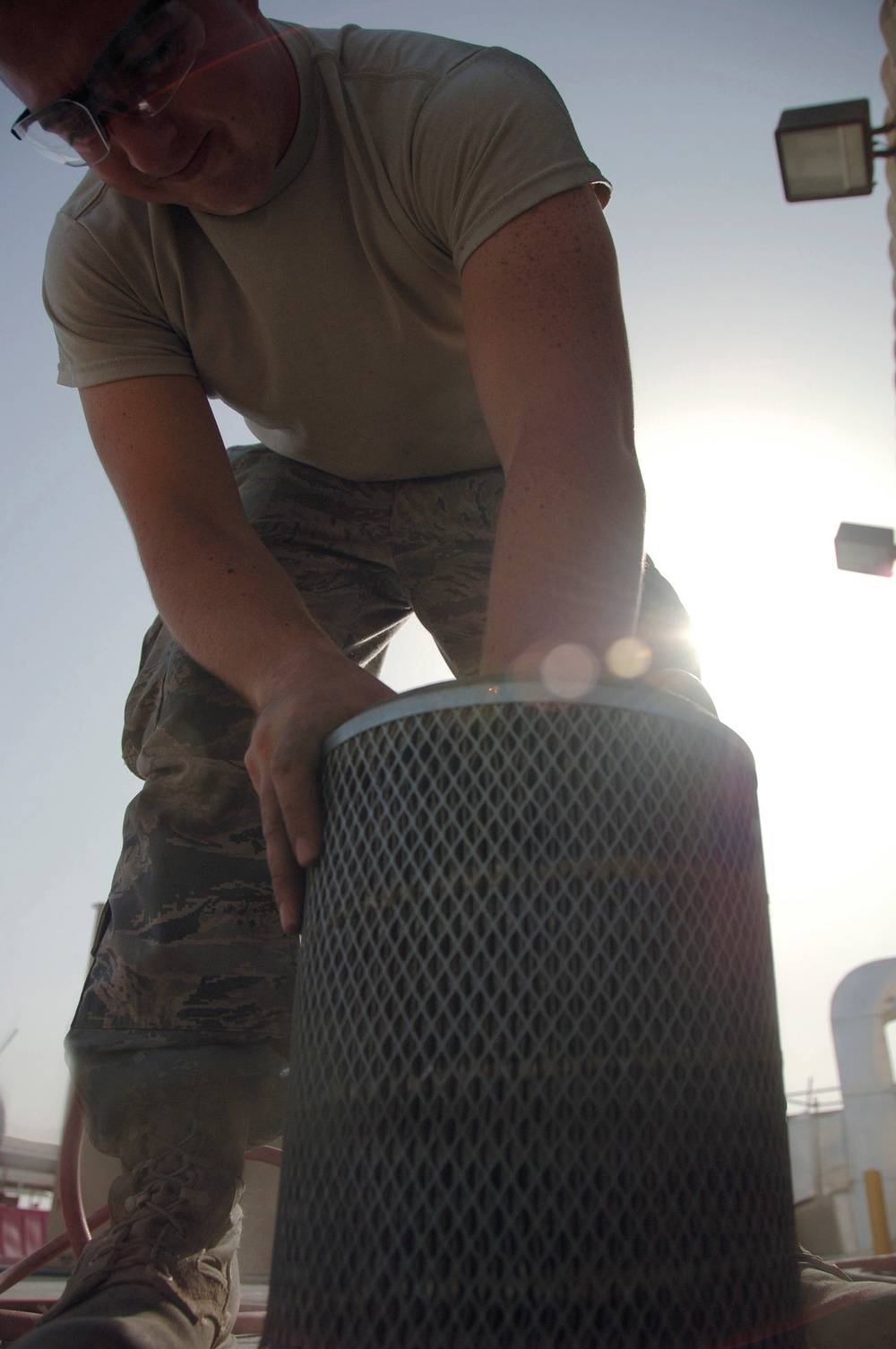 LRS Performs Daily Maintenance