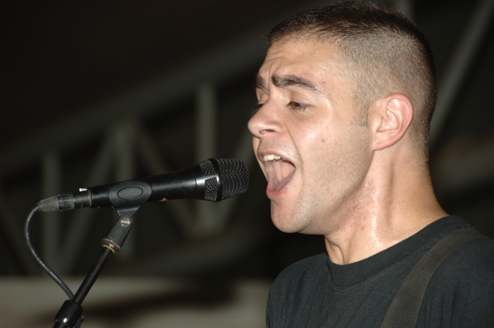 Mirage Performs for Deployed Troops
