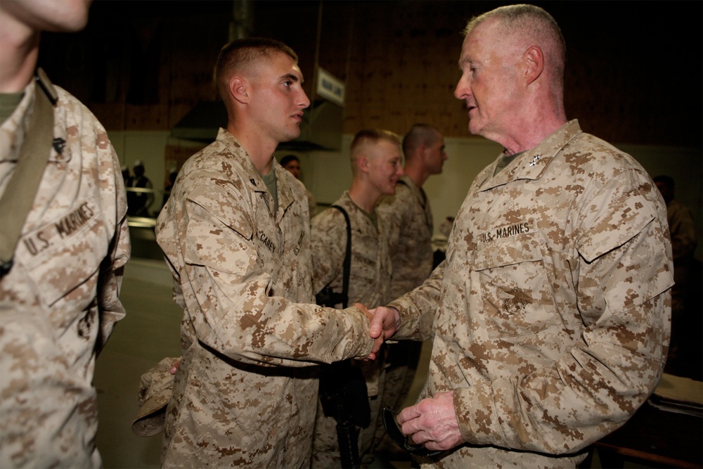 MNF-W leadership visits Camp Habbaniyah