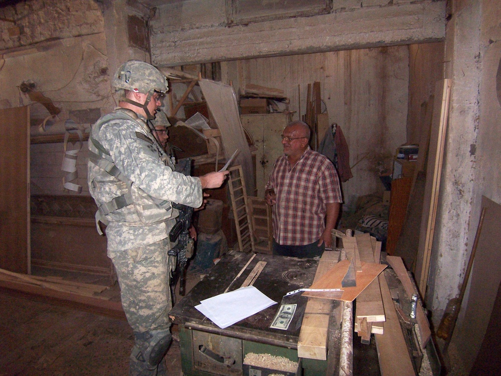Microgrants revitalize downtown furniture market in northern Baghdad