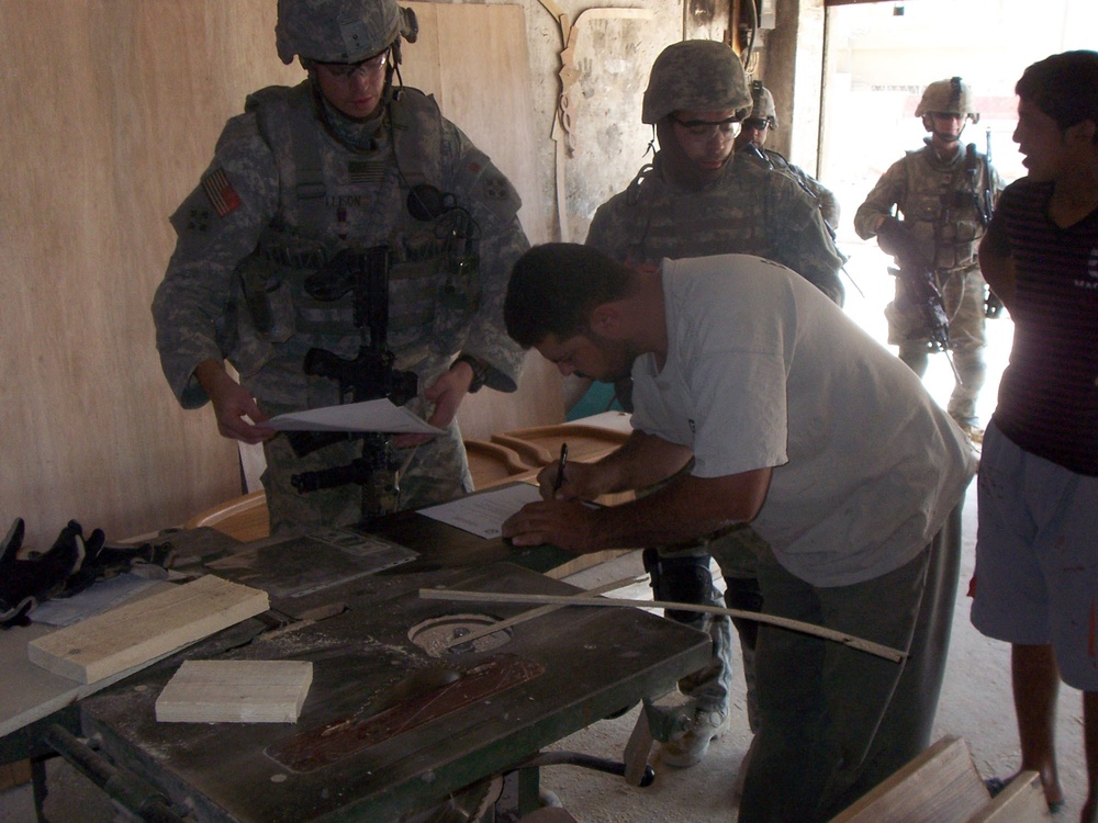 Microgrants revitalize downtown furniture market in northern Baghdad