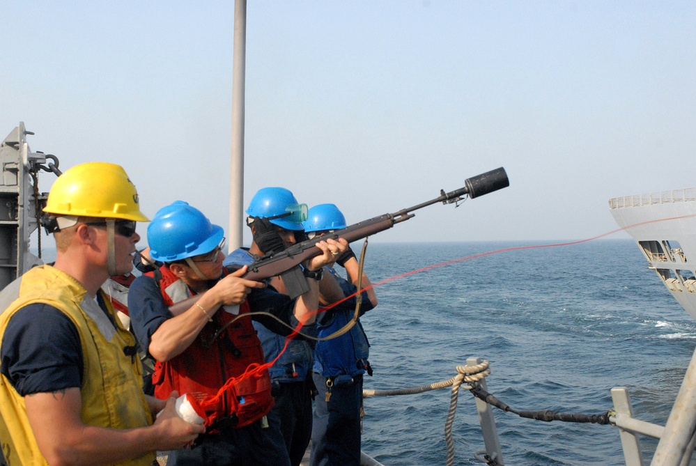 USS Thach in Persian Gulf