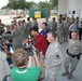 Maj. Gen. Bennett C. Landreneau and Gov. Bobby Jindal, tour Baton Rouge after Hurricane Gustav