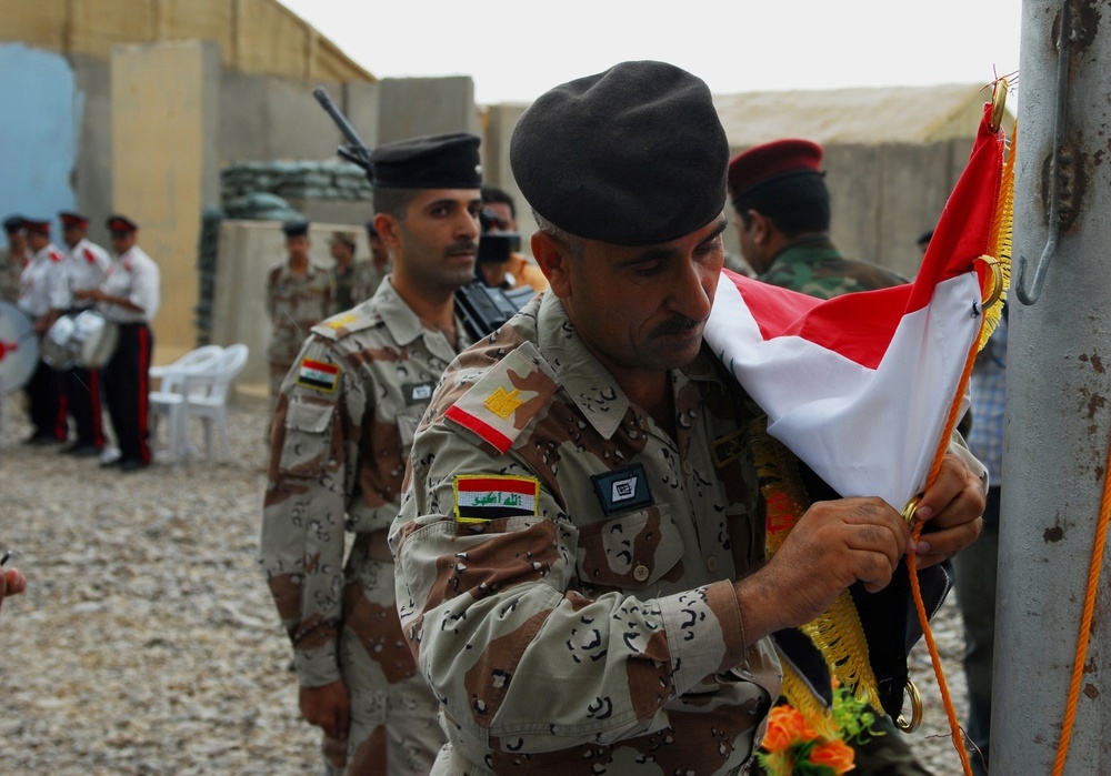 Iraqi Army assumes control of outpost