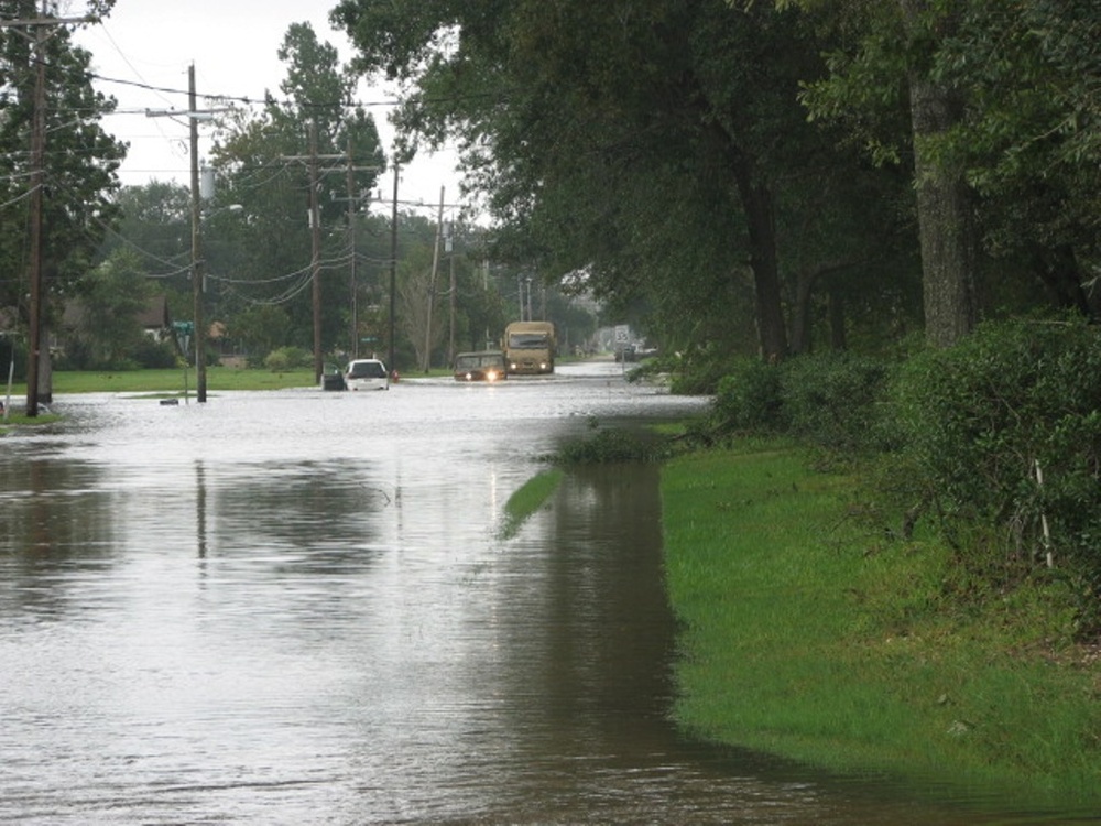 Search and Rescue Missions by Louisiana Guardsmen Continue in Lake Charles After Landfall of Hurricane Ike