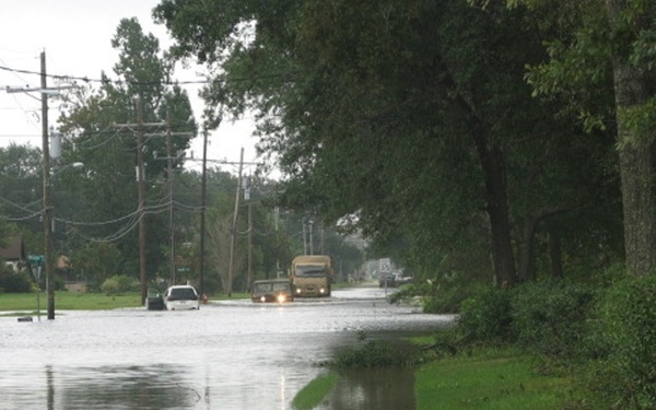 Search and Rescue Missions by Louisiana Guardsmen Continue in Lake Charles After Landfall of Hurricane Ike