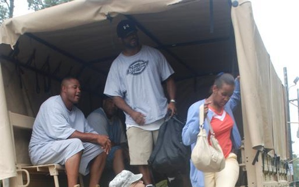 Louisiana Guardsmen Answer the Call As Ike Slams the Coast