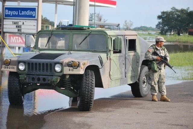 Several Louisiana families rescued by National Guard after landfall of Hurricane Ike