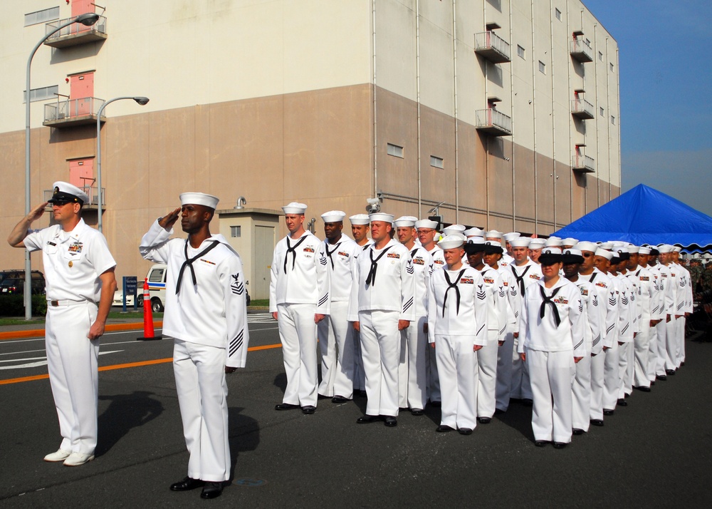 2009 Chief Petty Officer Selectees Hold Sept. 11 Memorial Ceremony in Yokosuka