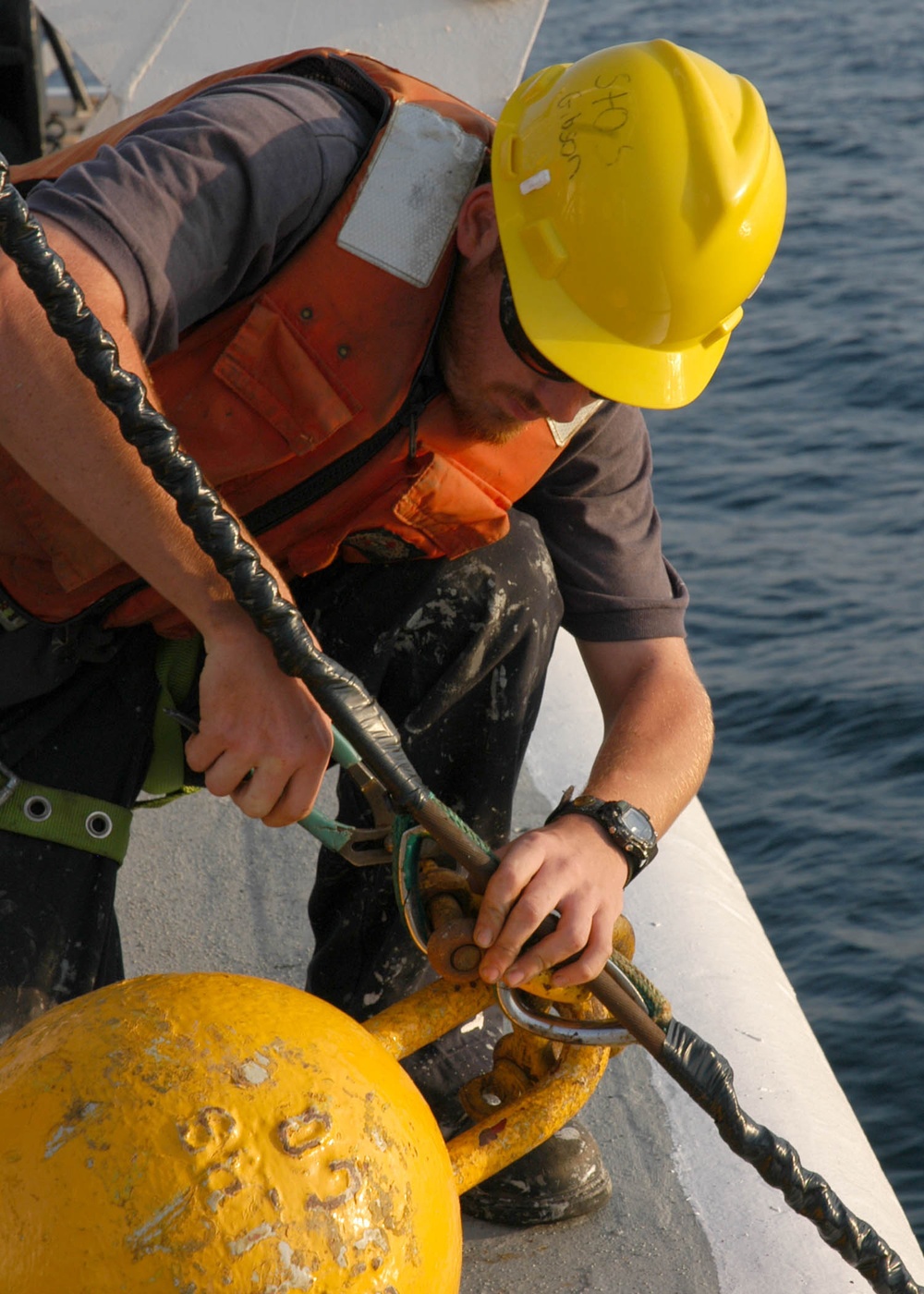 Joint-at-sea capabilities demonstration Aboard USNS Pathfinder