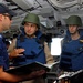 U.S. Coast Guard Cutter Dallas crewmembers, Turkish coast guardsmen train together