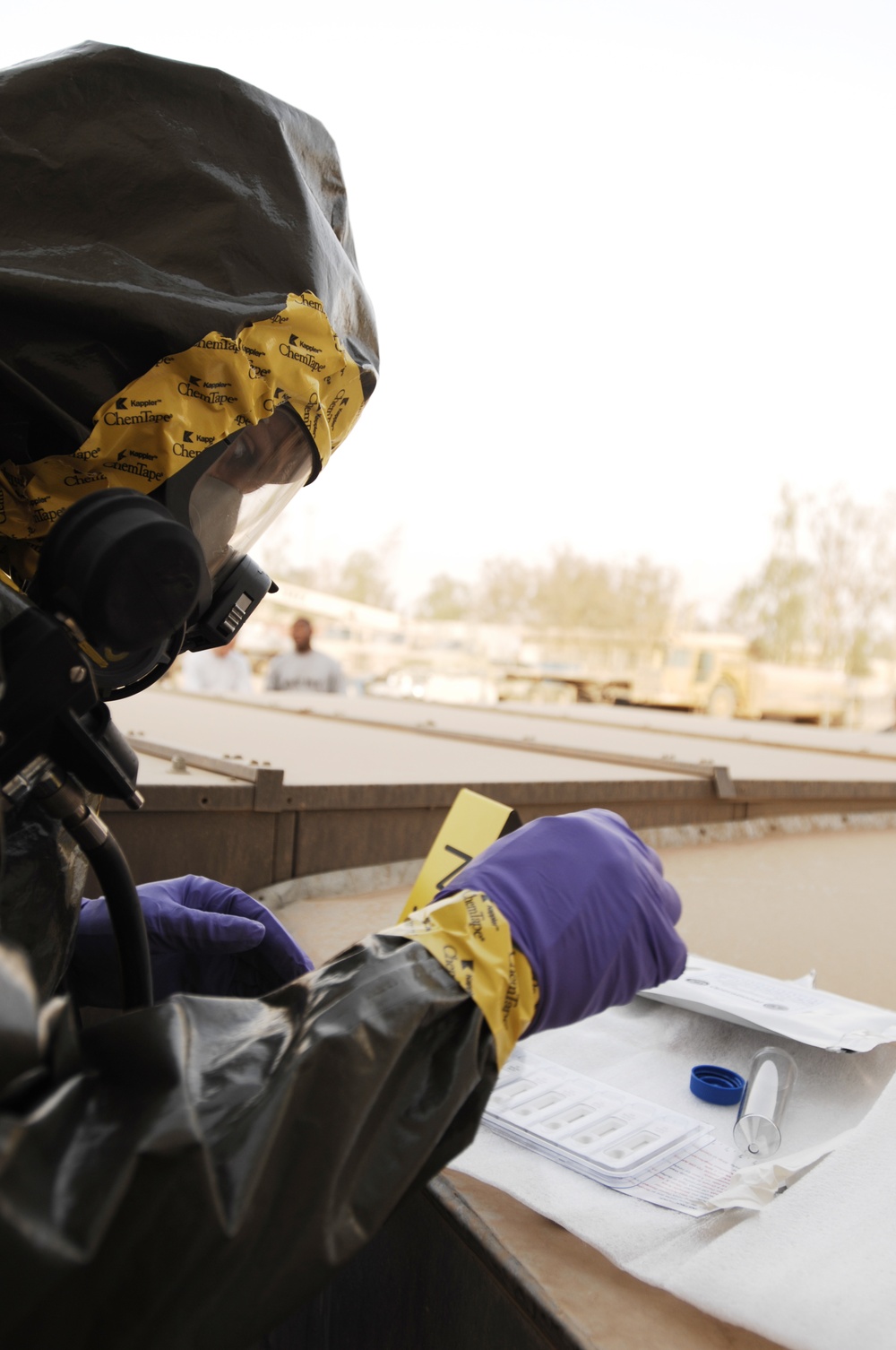 Samples from Contaminated Areas Tested