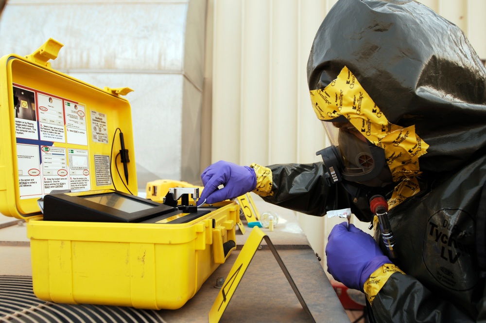 Samples from Contaminated Areas Tested