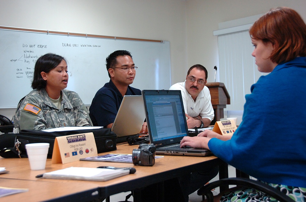 Vigilant Guard tabletop exercises join response experts in Guam