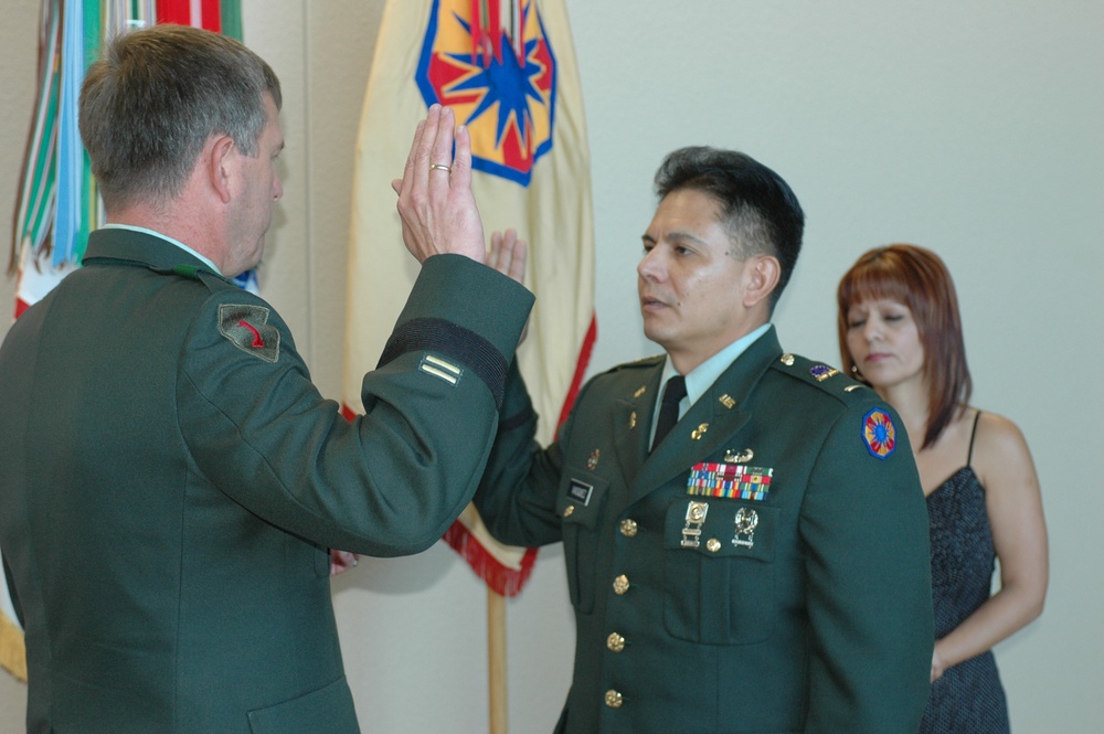 13th ESC Promotes 28 year Vet to CW5