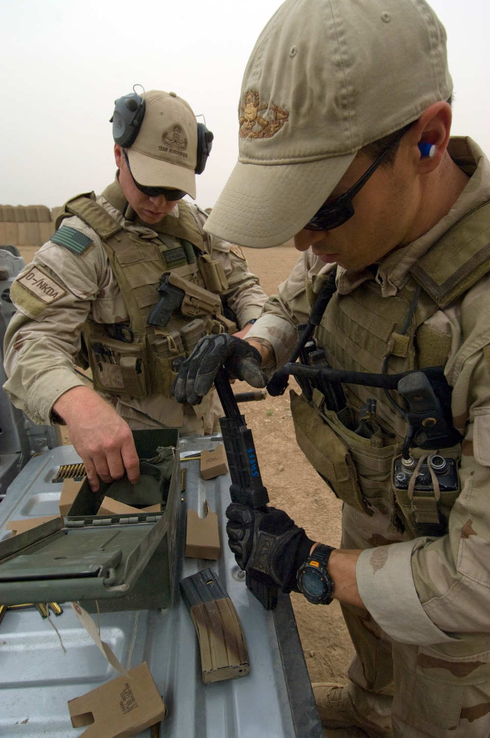 Periodic weapons assessment at Forward Operating Base Warhorse