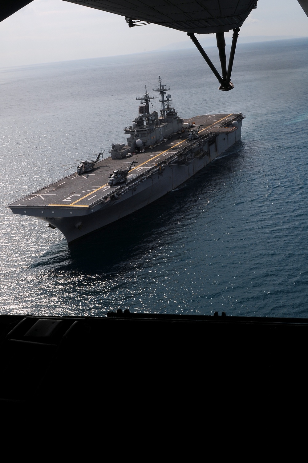 USS Kearsarge departs for Port-au-Prince