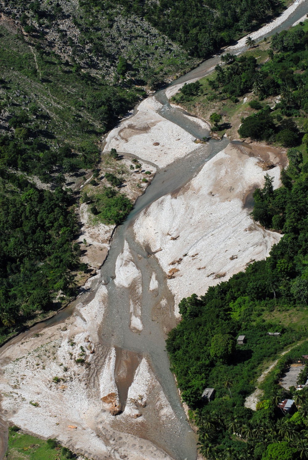 Hurricane Ike Damages Levee, Causes Landslide in Haiti