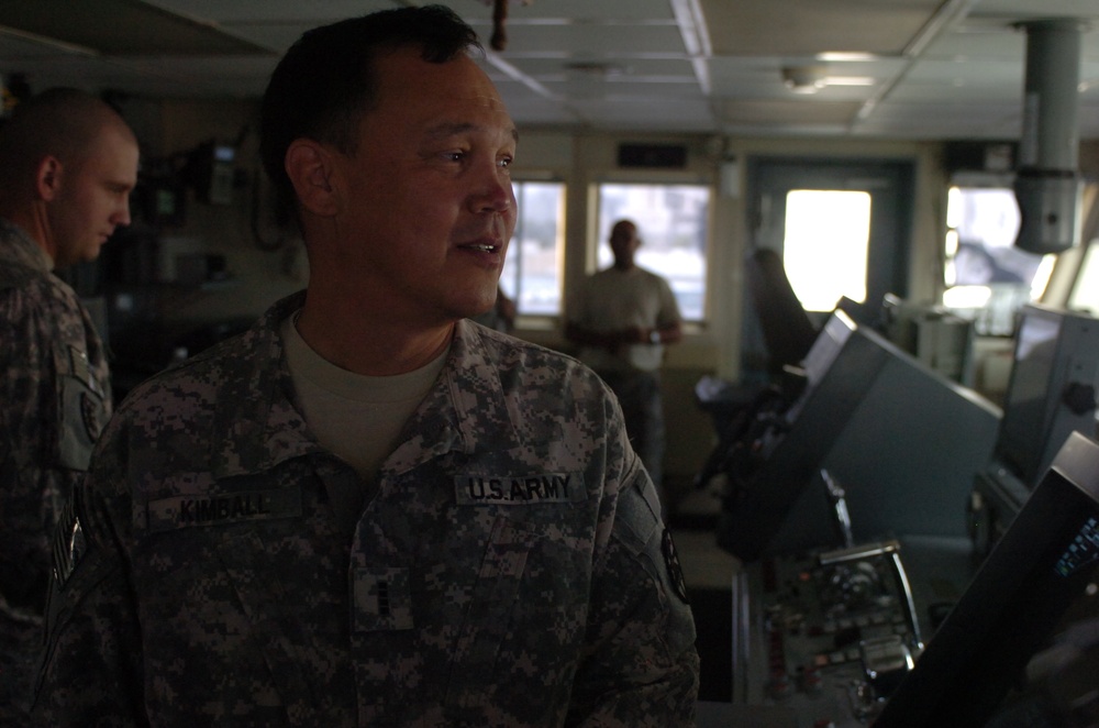 Army's First Intra-Theater Movement of MRAPs by Sea