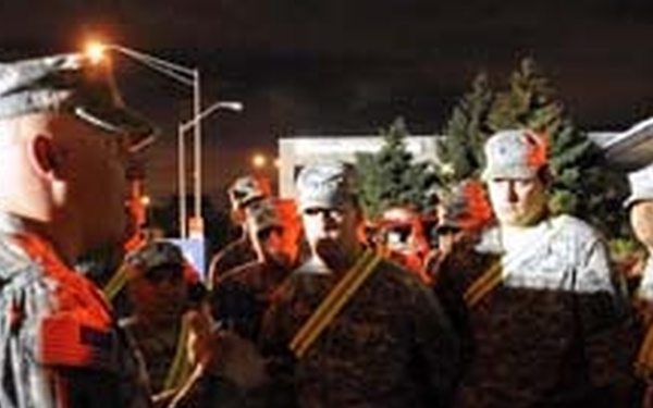 Indiana National Guard Helps Evacuate Flood Victims in NW Indiana