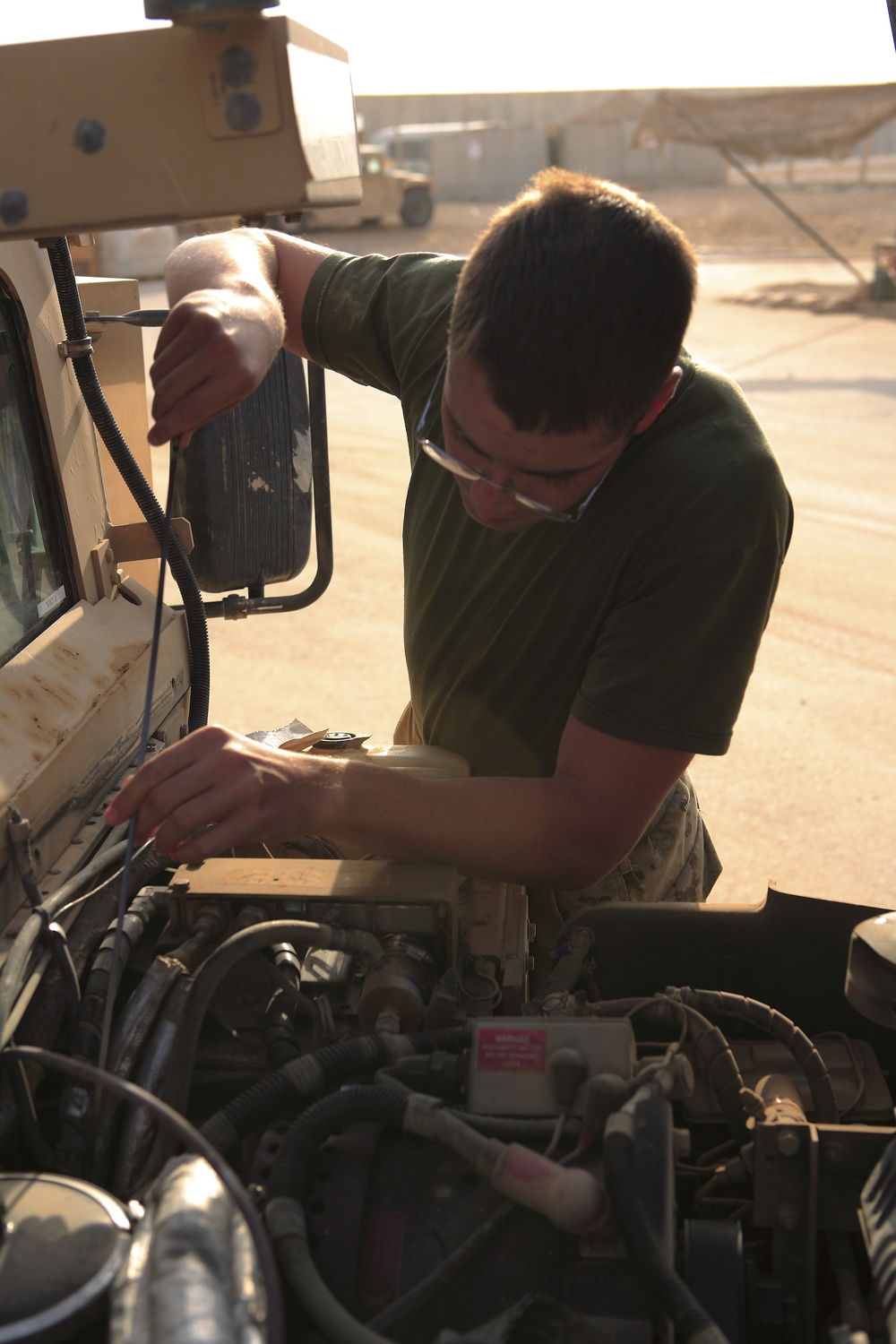 Marines Conduct Inspections
