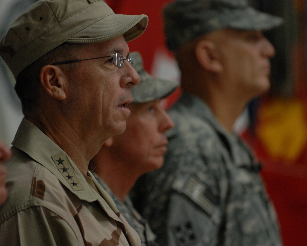 Change of Command Ceremony in Baghdad