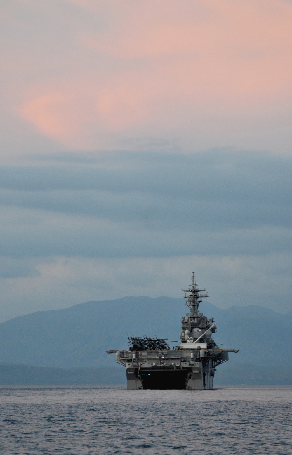 USS Kearsarge in support of hurricane relief