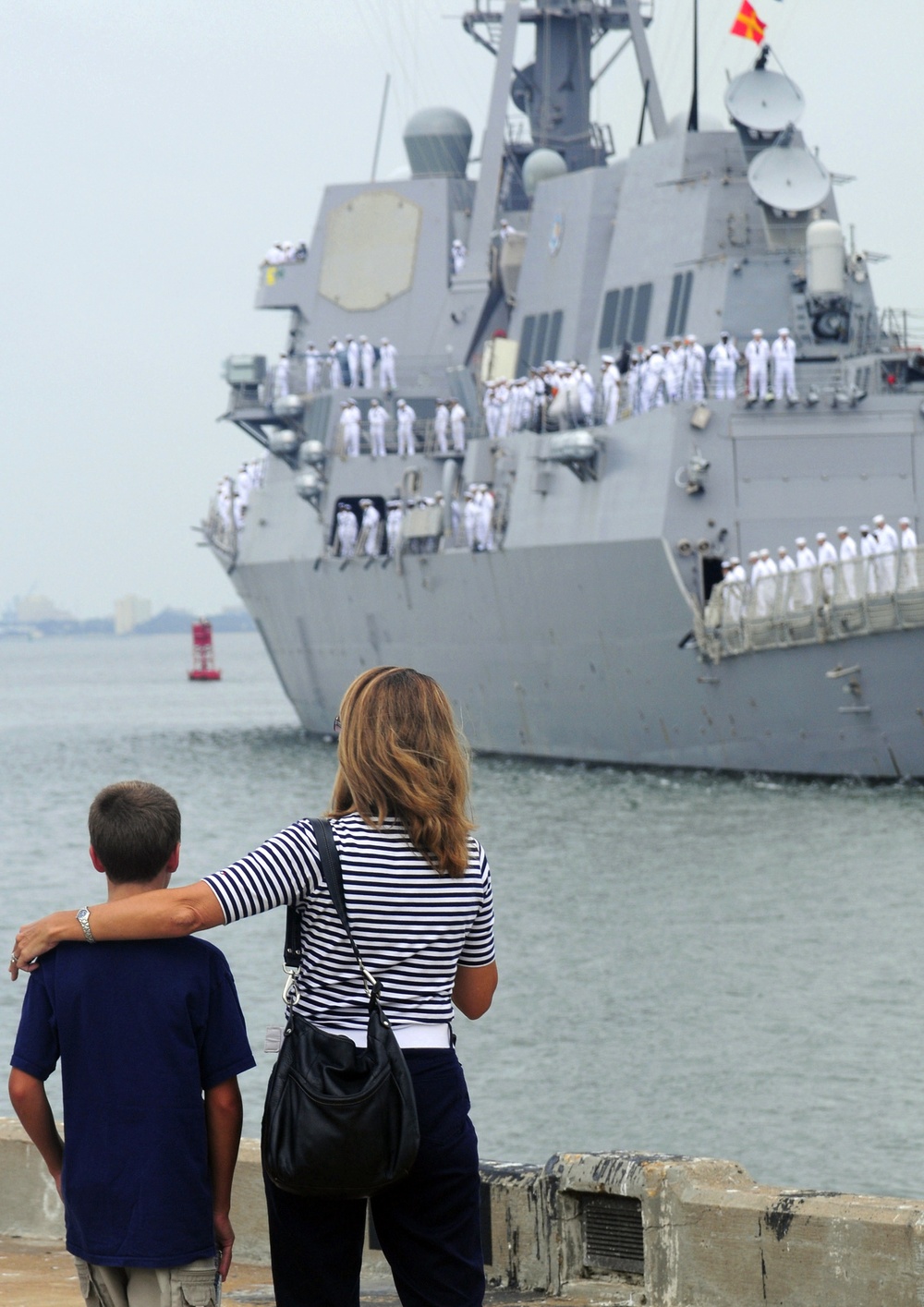 USS Mason, USS Nitze Depart for Scheduled Deployment