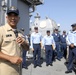 Master Chief Petty Officer of the Navy Visits Sailors in San Diego