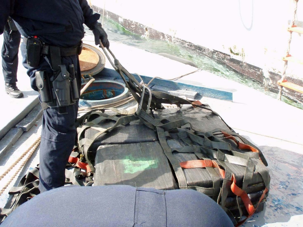 Million dollar drug bust at sea