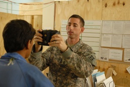 Strikers use biometrics to increase force protection